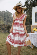 Load image into Gallery viewer, Modern Print Sleeveless Mini Dress
