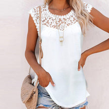 Load image into Gallery viewer, Classy White Plain Sleeveless Top
