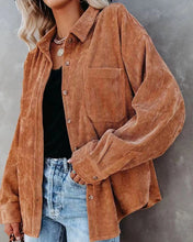 Load image into Gallery viewer, Plain Long Sleeve Button Down Shirt
