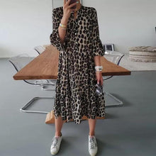 Load image into Gallery viewer, On the Hunt Leopard Print Dress
