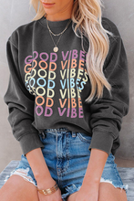 Load image into Gallery viewer, Good Vibes Graphic Sweatshirt
