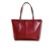 Load image into Gallery viewer, Simple Full Grain Leather Women&#39;s Tote Bag
