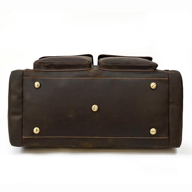 Tucson Full Grain Leather Travel Duffel Bag