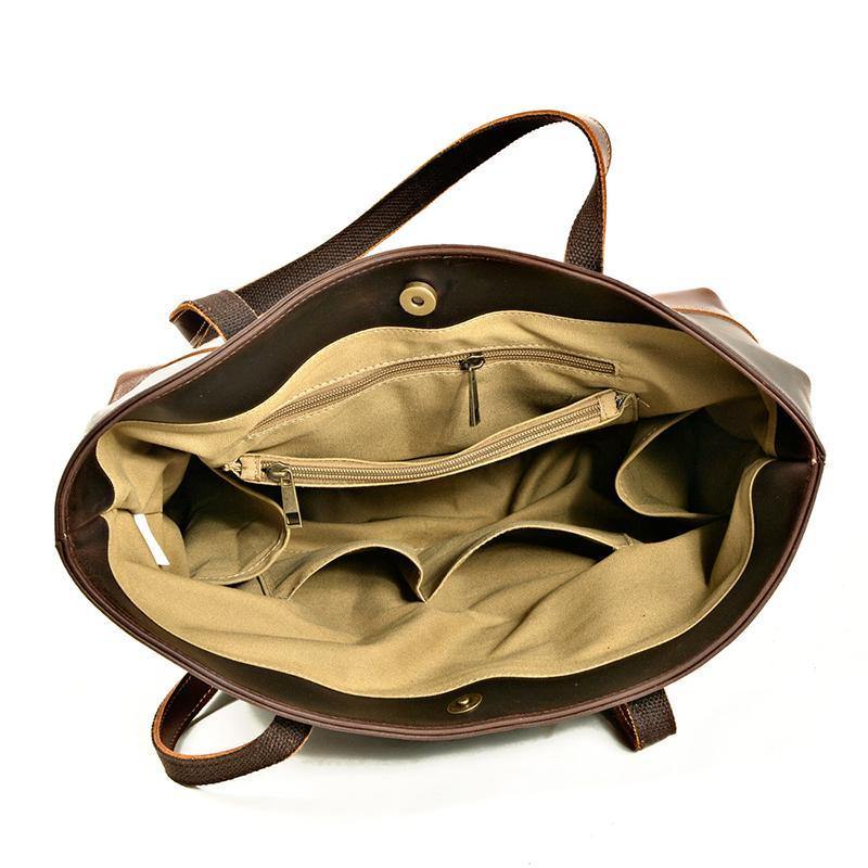 Lincoln Full Grain Leather Women's Tote Bag