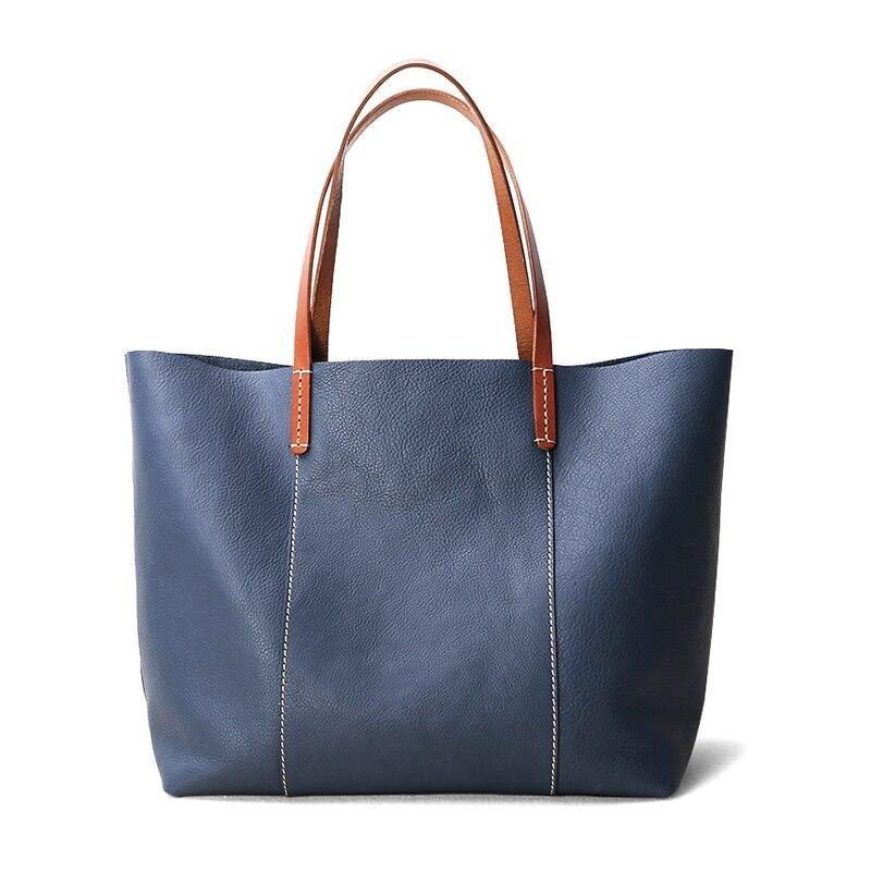 Full Grain Leather Women's Tote Bag