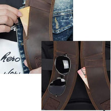 Load image into Gallery viewer, Houston Full Grain Leather Backpack
