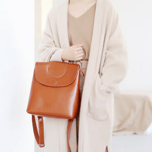 Load image into Gallery viewer, Womens Laptop Backpack Purse Leather Handbags Crossbody Bags for Women
