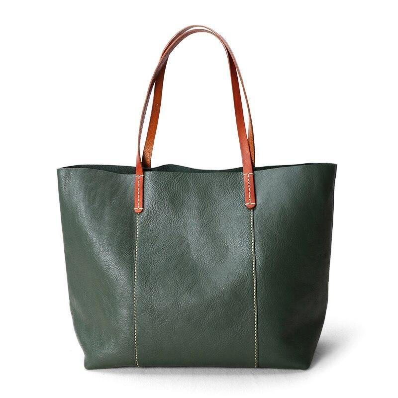 Full Grain Leather Women's Tote Bag