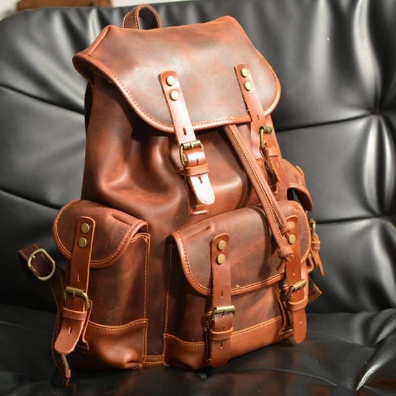 Baltimore  Leather Backpack for Men