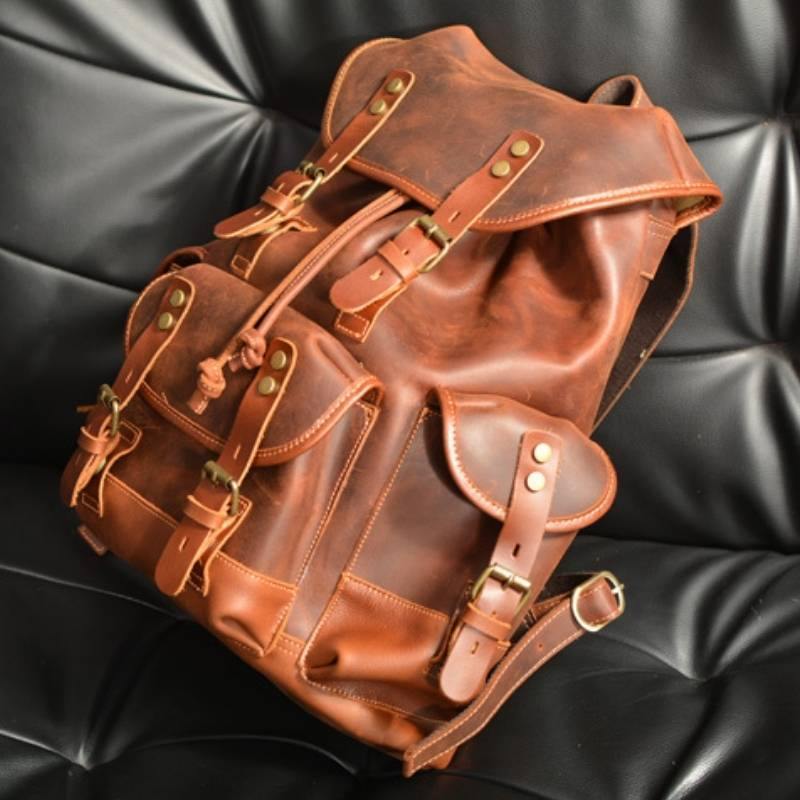 Baltimore  Leather Backpack for Men