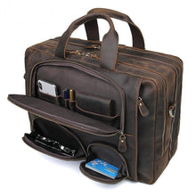 Load image into Gallery viewer, Phoenix Full Grain Leather Briefcase Bag
