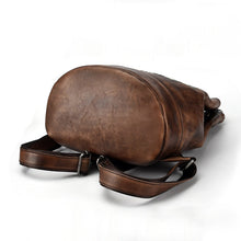 Load image into Gallery viewer, Boho Womens Genuine Leather Backpack Purse Small Shoulder Bag for Women
