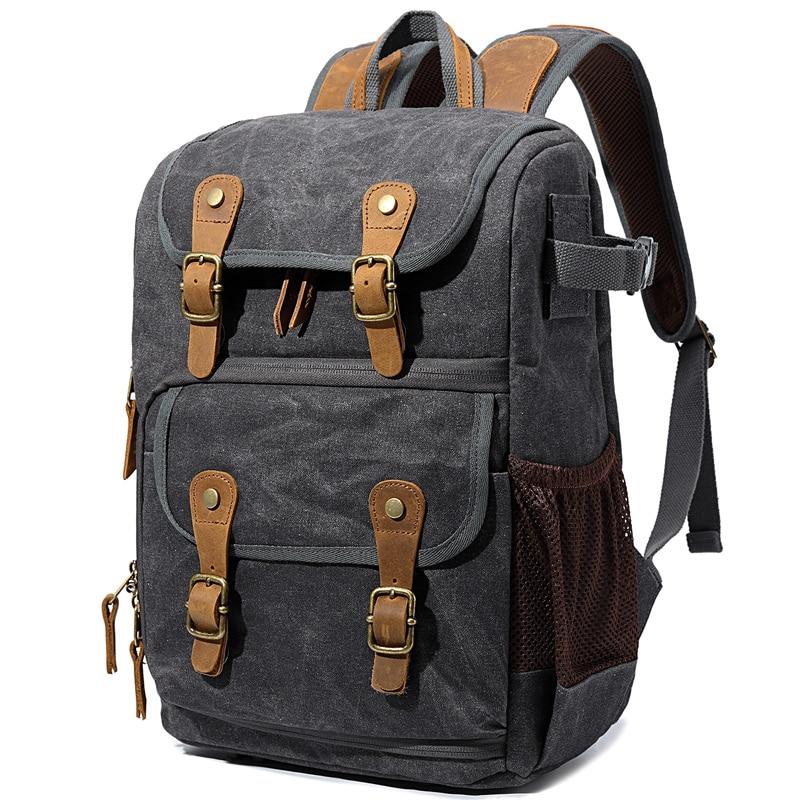 Travel Canvas Camera Bag