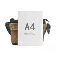 Load image into Gallery viewer, Canvas Crossbody Bag Messenger Bag
