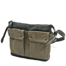 Load image into Gallery viewer, Canvas Crossbody Bag Messenger Bag
