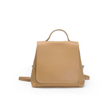 Load image into Gallery viewer, Cute Ladies Leather Flap Backpack Bag Purse Small Rucksack  for Women
