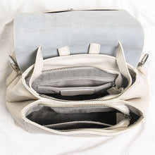 Load image into Gallery viewer, Cute Ladies Leather Flap Backpack Bag Purse Small Rucksack  for Women
