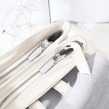 Load image into Gallery viewer, Cute Ladies Leather Flap Backpack Bag Purse Small Rucksack  for Women
