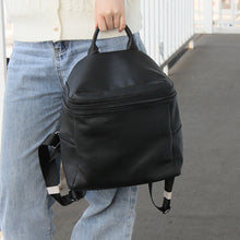Load image into Gallery viewer, Cute Womens Small Black Leather Backpack Bags Rucksack For Women
