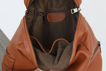 Load image into Gallery viewer, Cute Womens Small Black Leather Backpack Bags Rucksack For Women
