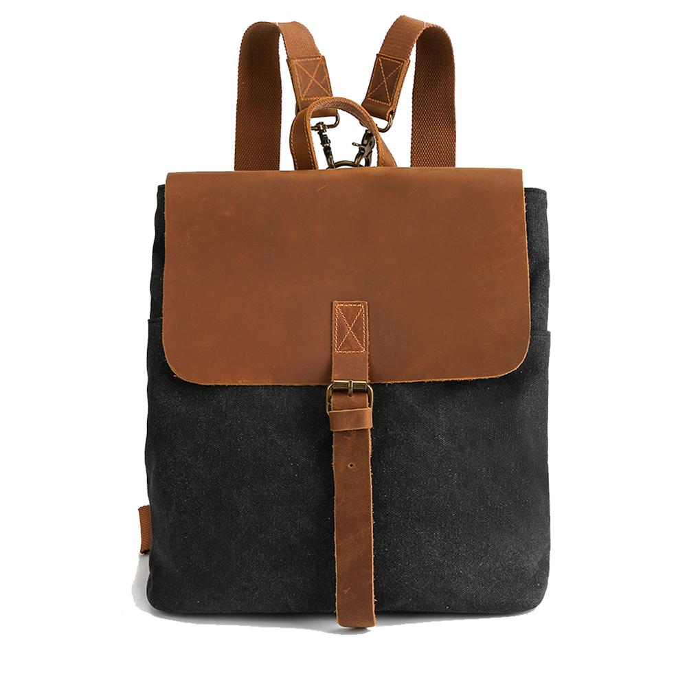 Cute Women's Canvas Backpack Rucksack School Bag