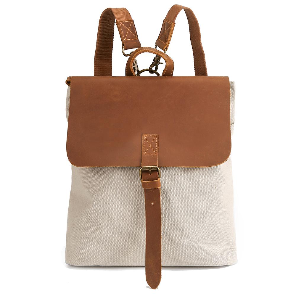 Cute Women's Canvas Backpack Rucksack School Bag