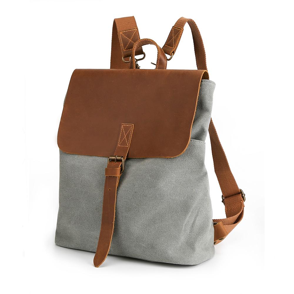 Cute Women's Canvas Backpack Rucksack School Bag