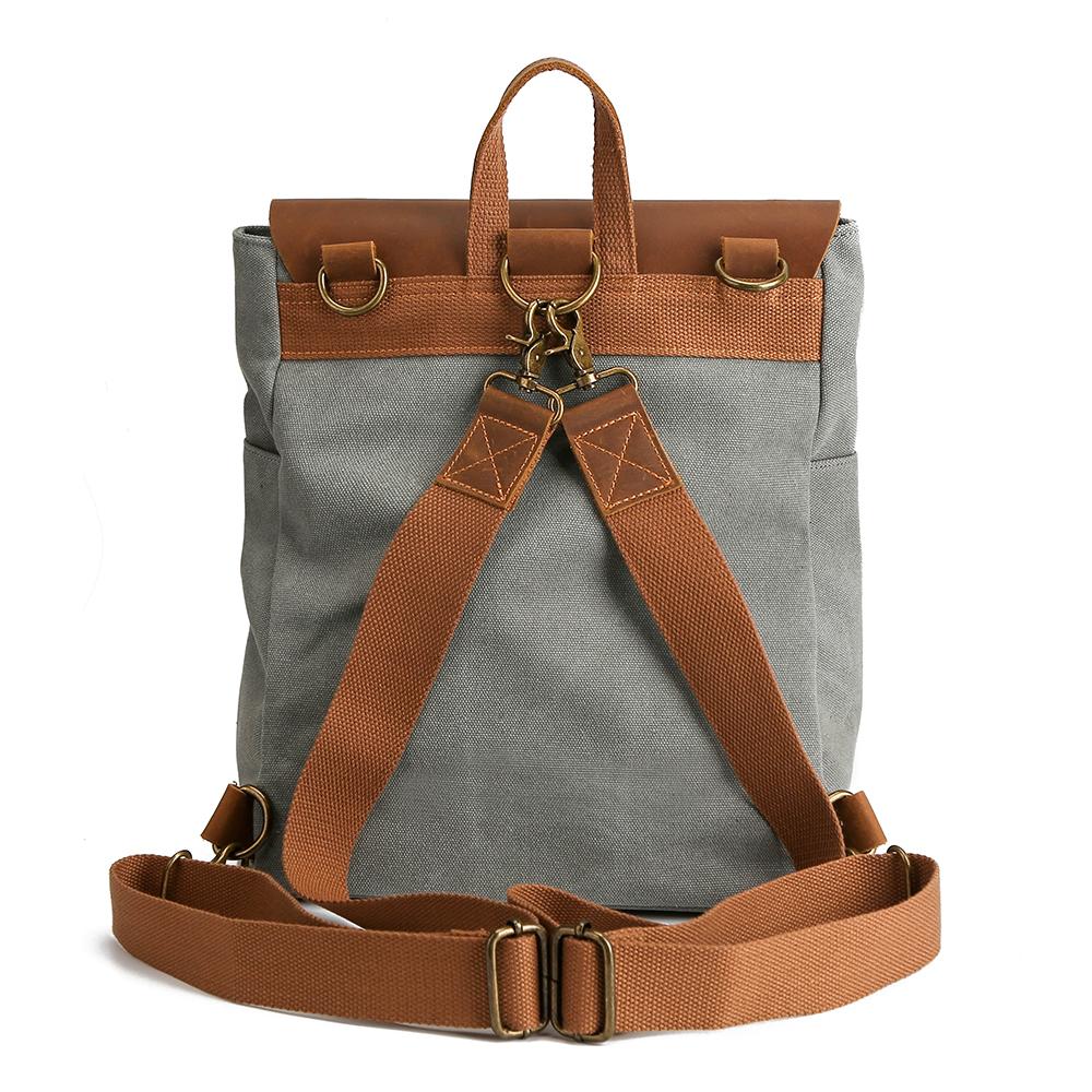 Cute Women's Canvas Backpack Rucksack School Bag