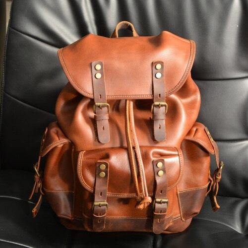 Baltimore  Leather Backpack for Men