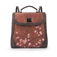 Load image into Gallery viewer, Handmade Ladies Genuine Leather Rucksack Backpack Purse Shoulder Handbags for Women
