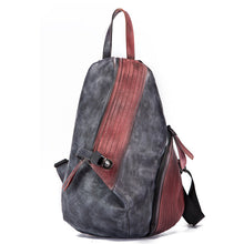 Load image into Gallery viewer, Fashion Leather Ladies Genunie Leather Backpack Purse Book Bags for Women
