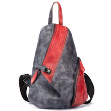 Load image into Gallery viewer, Fashion Leather Ladies Genunie Leather Backpack Purse Book Bags for Women
