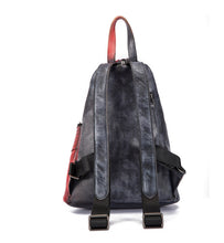 Load image into Gallery viewer, Fashion Leather Ladies Genunie Leather Backpack Purse Book Bags for Women
