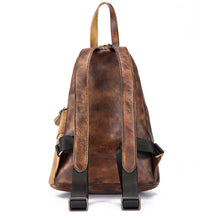 Load image into Gallery viewer, Fashion Leather Ladies Genunie Leather Backpack Purse Book Bags for Women
