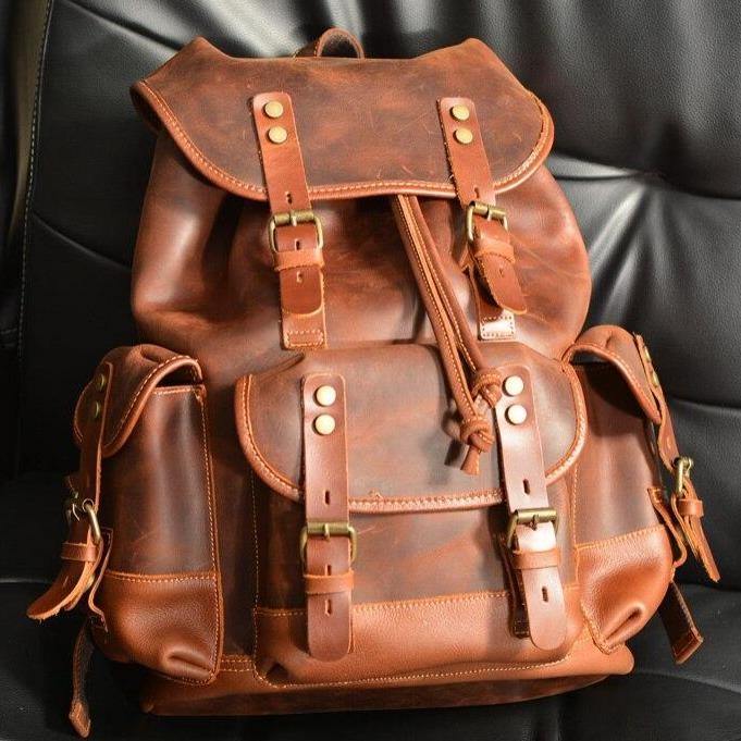 Baltimore  Leather Backpack for Men