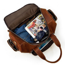 Load image into Gallery viewer, Dallas Full Grain Leather Travel Duffel Bag
