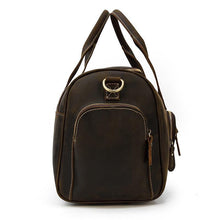 Load image into Gallery viewer, Dallas Full Grain Leather Travel Duffel Bag
