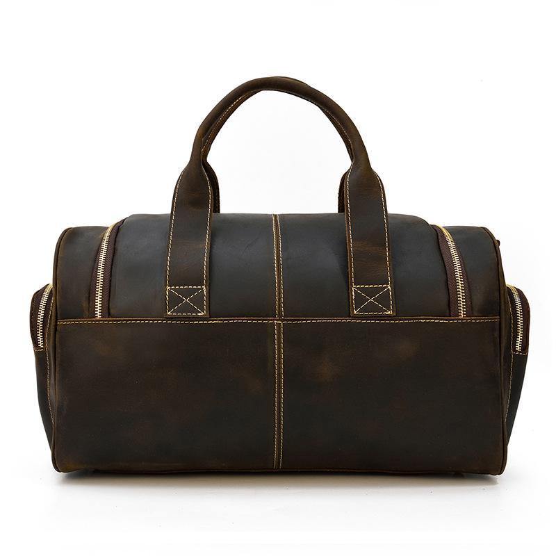 Dallas Full Grain Leather Travel Duffel Bag