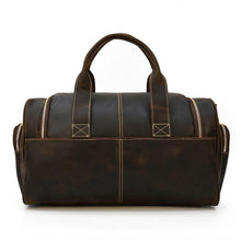 Load image into Gallery viewer, Dallas Full Grain Leather Travel Duffel Bag
