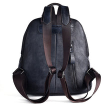 Load image into Gallery viewer, Womens Funky Brown Leather Backpack Purse Vintage Backpacks for Women
