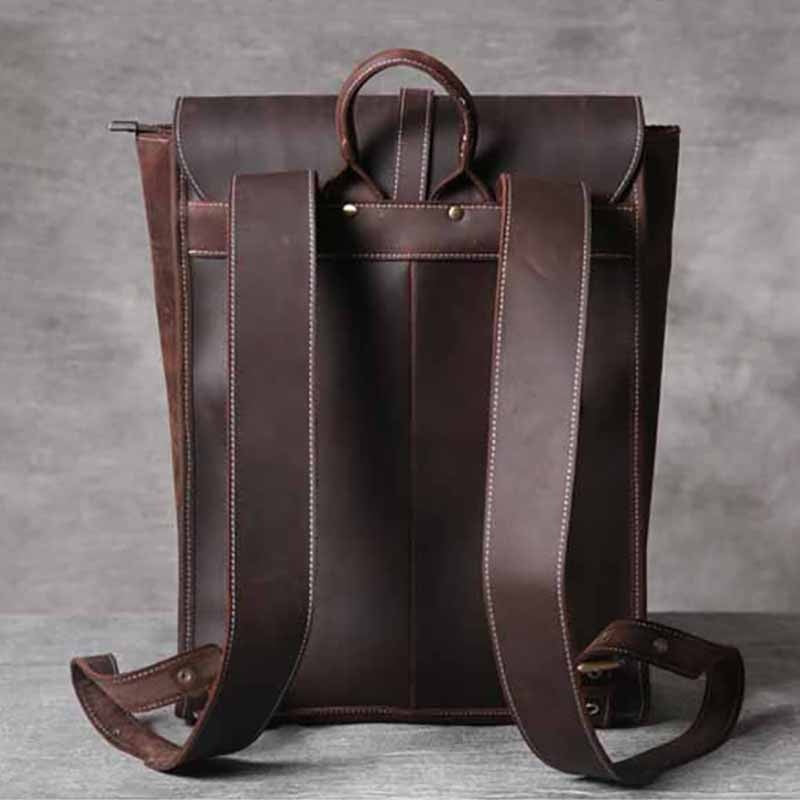 Handmade Classic Vintage Leather Backpack for Men