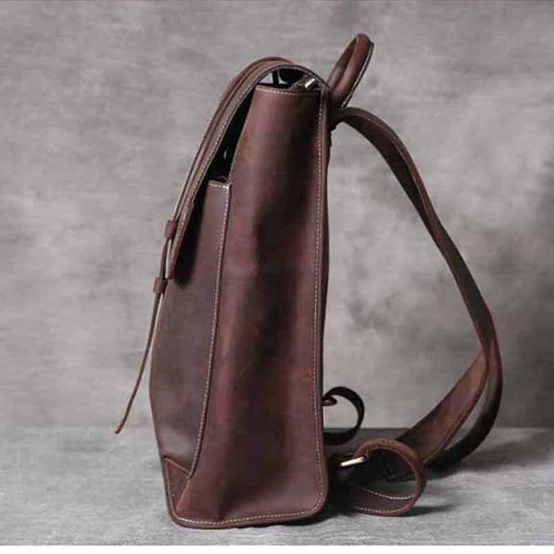Handmade Classic Vintage Leather Backpack for Men