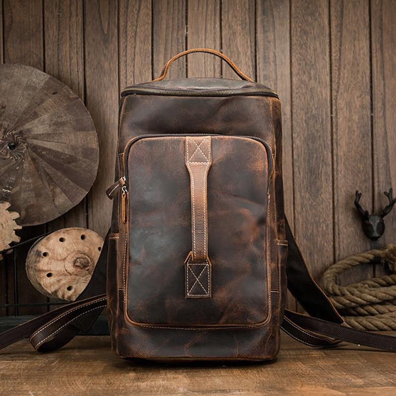Phoenix Full Grain Leather Backpack