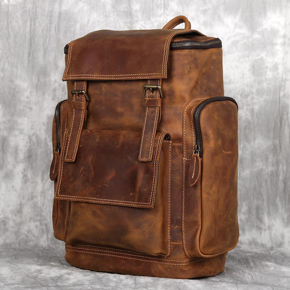 Orlando Full Grain Leather Rucksack