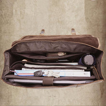 Load image into Gallery viewer, Memphis Leather Briefcase Bag

