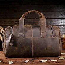 Load image into Gallery viewer, Cleveland Full Grain Travel Duffel Bag
