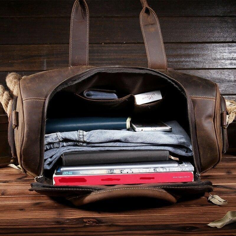 Cleveland Full Grain Travel Duffel Bag