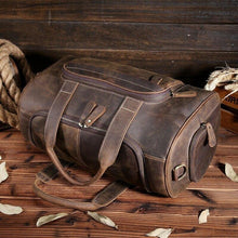 Load image into Gallery viewer, Cleveland Full Grain Travel Duffel Bag
