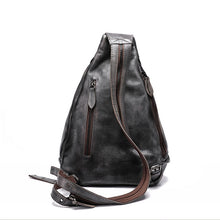 Load image into Gallery viewer, Handmade Ladies Genuine Leather Backpack Purse Small Rucksack Bag For Women
