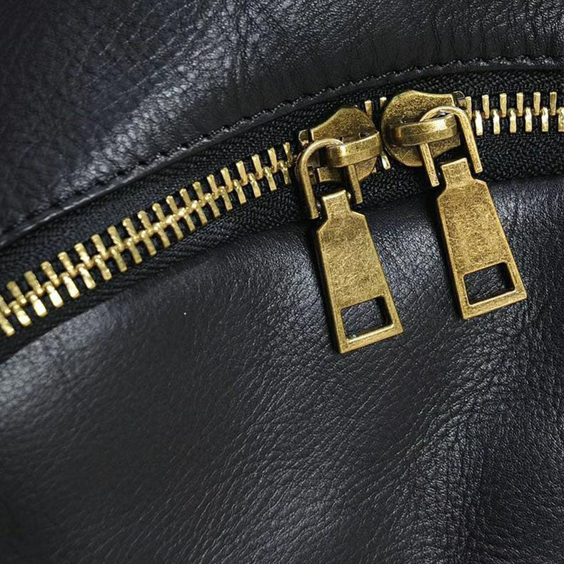 Handmade Ladies Leather Backpack Purse Small Rucksack Cross shoulder bag For Women